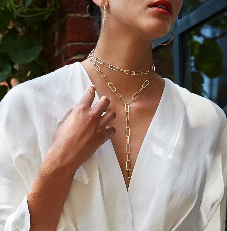 Key Chain Necklace — Michelle Fantaci Fine Jewerlry